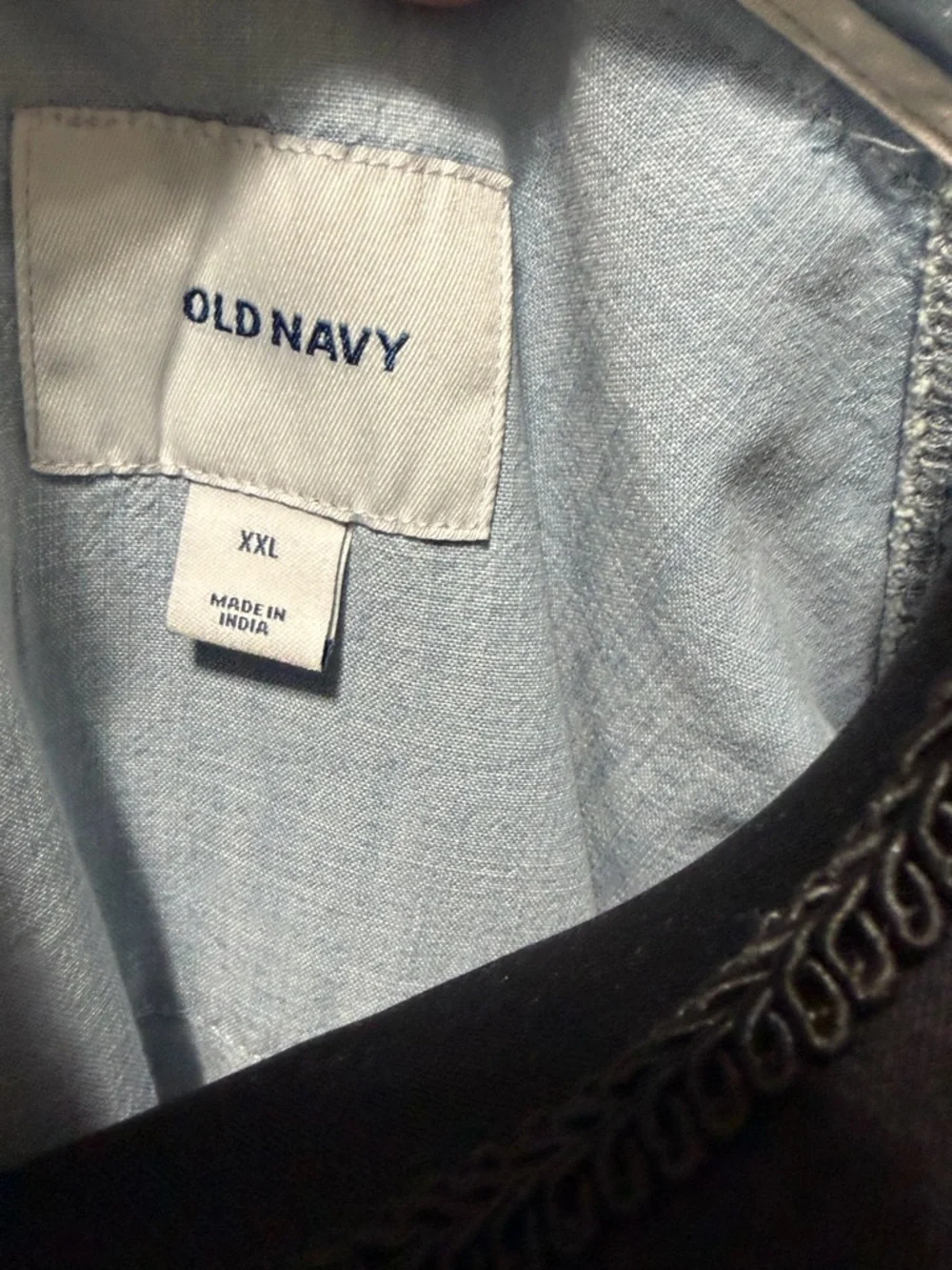 Old Navy Light Weight Chambray Long Jacket
